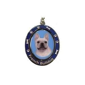  French Bulldog Spinning Dog Keychain By E & S Pets