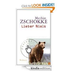 Lieber Niels (German Edition) Matthias Zschokke  Kindle 