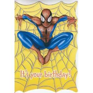  Greeting Card Birthday Spiderman Its Your Birthday 