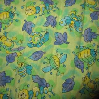 SMILING FROGS & CATERPILLARS AMONGST LEAFS Theme Medical Scrub V 