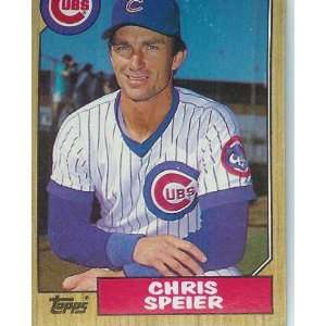  1987 Topps #424 Chris Speier