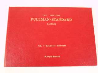 Railroad Book Pullman Standard Southeast Railroads  