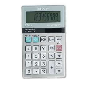  New EL 377MB Business/Handheld Calculator 10 Digit Case 