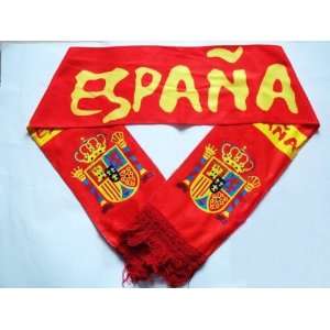  Spain Soccer Team Fans Scarf Toys & Games
