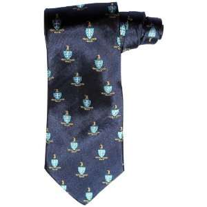  Sigma Chi Navy Silk Tie 