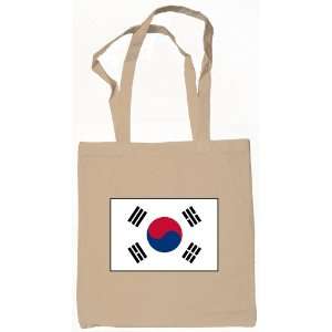  South Korea, South Korean Flag Tote Bag Natural 