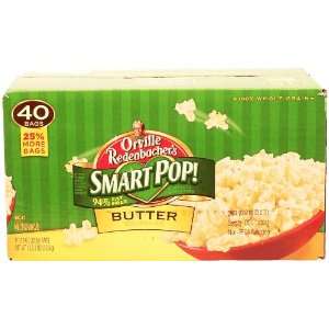 Orville Redenbachers Smart Pop! 94% fat free butter microwave popcorn 