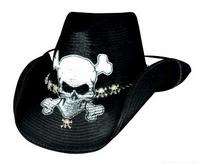 Costumes Rock Out Ridin High Panama Cowboy Hat  
