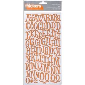     Thickers   Foam Alphabet Stickers   Elm   Rust: Home & Kitchen