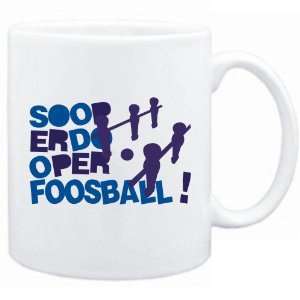  New  Sooper Dooper Foosball   Mug Sports