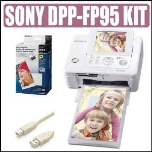 Sony DPP FP95 Picture Station Digital Photo Printer + Accessory Outfit 