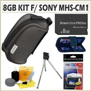   Accessory Kit for the Sony MHS CM1 Webbie HD Camcorder: Camera & Photo