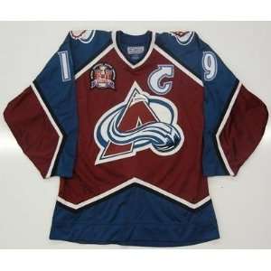  Joe Sakic 1996 Stanley Cup Authentic Starter Jersey Size 