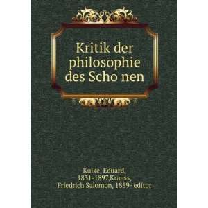   1897,Krauss, Friedrich Salomon, 1859  editor Kulke:  Books