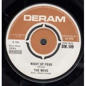  NIGHT OF FEAR 7 INCH (7 VINYL 45) UK DERAM 1966 MOVE 