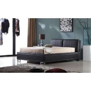   Sofa Blvd Collection California King Bonded Leather Tufted Bed: Home
