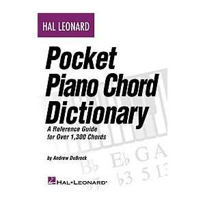   Hal Leonard Pocket Piano Chord Dictionary Softcover