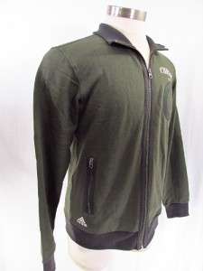 Adidas Chelsea FC Authentic Track Top Jacket LARGE L Military Green 