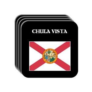  US State Flag   CHULA VISTA, Florida (FL) Set of 4 Mini 