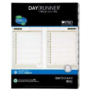  Day Runner PRO Recycled One Page Per Day Planning Pages, 8 