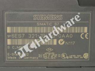 Siemens SM 321 6ES7321 1BL00 0AA0 6ES7 321 1BL00 0AA0 SIMATIC S7 300 