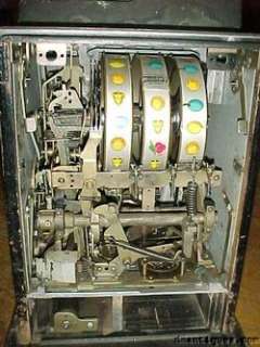 1945 Mills Novelty 5cent Bell Fruit Casino Slot Machine  
