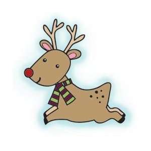 Imaginisce Cottage Christmas Snagem Stamps Reindeer; 12 Items/Order 