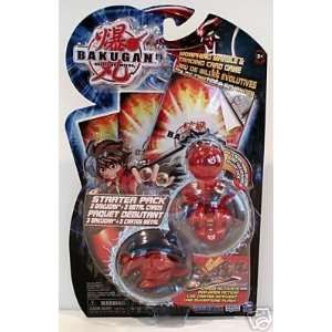    Bakugan RED Skyress Robotallian Mystery Starter Pack Toys & Games