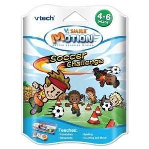  Vtech V Motion Smartridge: Soccer Challenge: Toys & Games