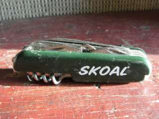 Skoal multi use pocket knife combo  