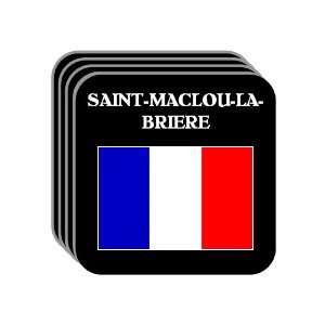 France   SAINT MACLOU LA BRIERE Set of 4 Mini Mousepad 