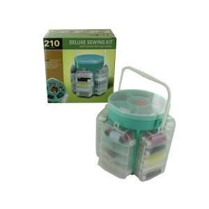  Deluxe sewing kit with custom storage caddy Pack Of 4 