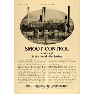  1924 Ad Smoot Engineering Lowellville Station Control 