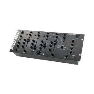   Pyle Pro 19 Rack Mount 4 Channel Mixer with EFX: Musical Instruments
