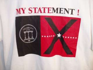 Change the Georgia Confederate Flag Statement Shirt M  