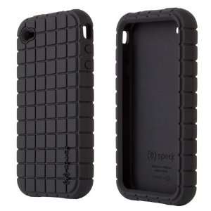  Speck Rubberized Pixelskin Case for Iphone 4   Black: Cell 