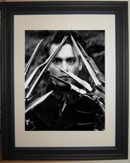 Johnny Depp Edward Scissorhands Framed Photo Picture  