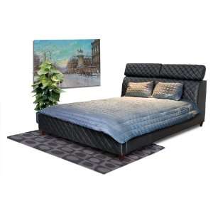   BED WITH CLICK CLACK ADJUSTABLE HEADRESTS BY DIAMOND SOFA Home