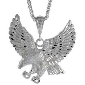   73 mm) Diamond Cut Eagle Pendant (NO Chain Included): Everything Else