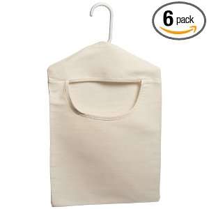  Homz Laundry Clothespins Bag (Pack of 6) Health 
