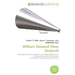  William Steward (New Zealand) (9786134014540) Books