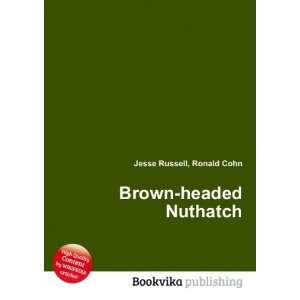  Brown headed Nuthatch Ronald Cohn Jesse Russell Books