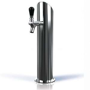   Stainless Steel 1 Faucet Beer Tower   Air Cooled