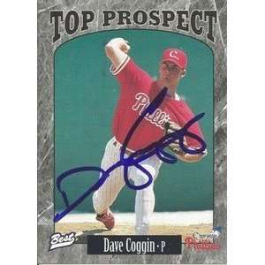  Dave Coggin Signed Philadelphia Phillies 1997 Best Card 