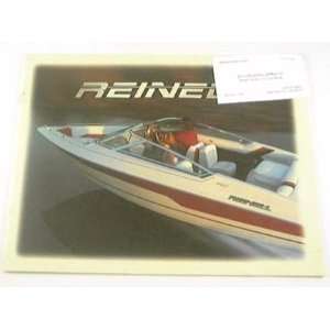   REINELL BOAT BROCHURE BRXL RXL Chinook Coho 192 197 