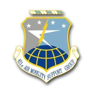   Air Mobility Support Group Decal Sticker 3.8 6 Pack 