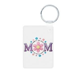  Aluminum Photo Keychain Simply The Best MOM In The Whole 