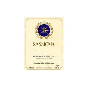  2006 Tenuta San Guido Sassicaia 750ml Grocery & Gourmet 