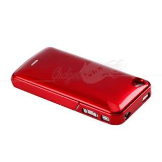 2200mAh iPhone 4G Battery Charger Power Pack Case red  