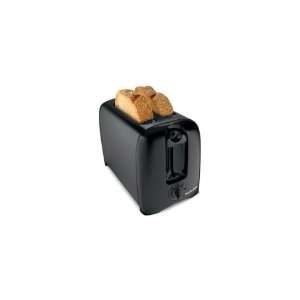 Proctor Silex Black 2 Slice Cool Wall Toaster w/ Auto Shutoff  